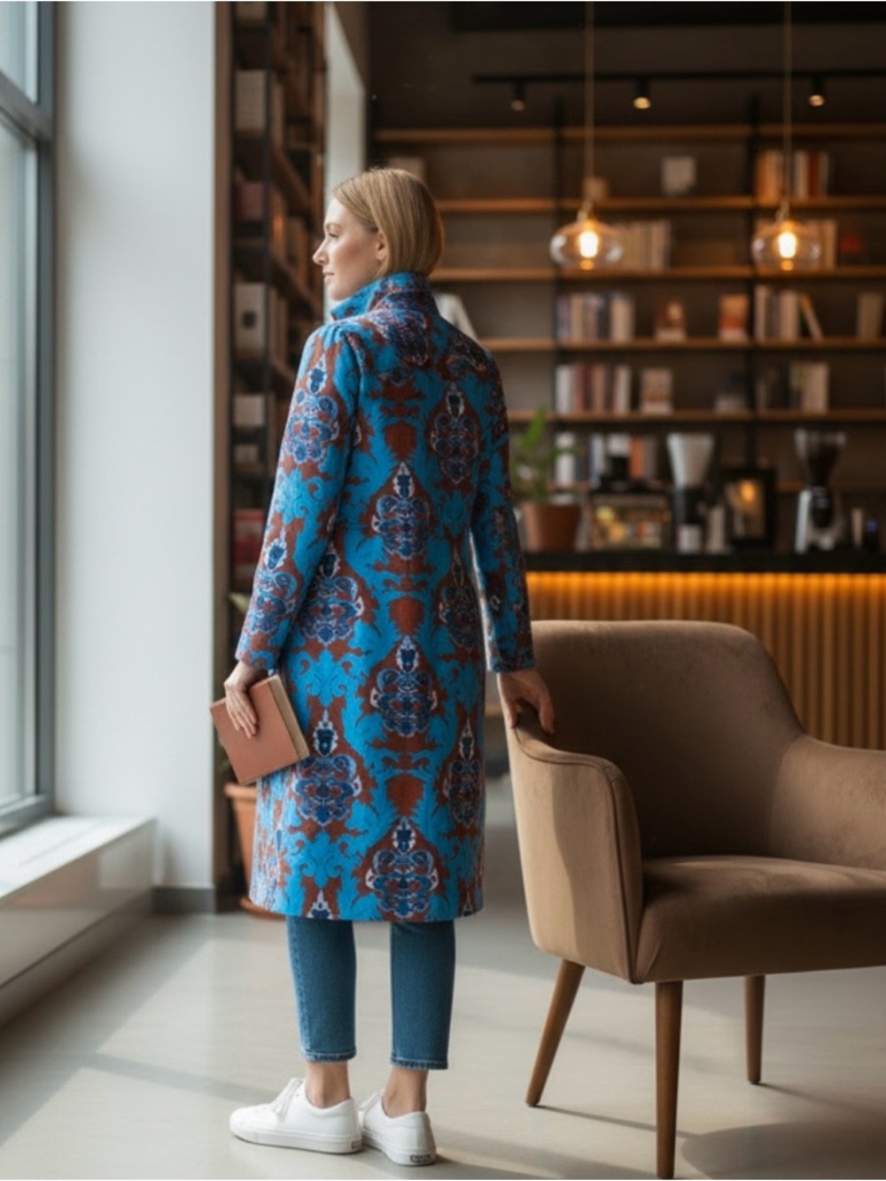 Duster Coat - Brocade